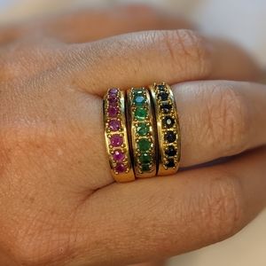 Technibond gold sticking rings